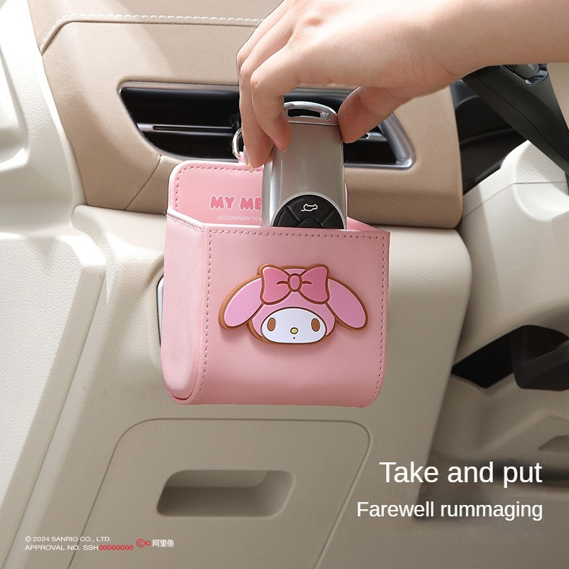 Sanrio Kuromi Hello Kitty Car  - Kawaii Tech Accessories 评论和价格